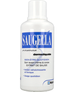 Saugella Gel Lavant Intime Dermoliquide Emulsion 500ml