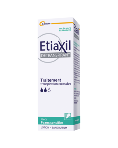 Etiaxil Détranspirant Pieds Peaux Sensibles 100ml