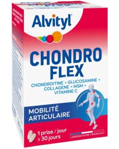Alvityl Chondroflex 5 éléments essentiels Mobilité articulaire 30 jours de prise renouvelable