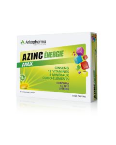 Arkopharma Azinc Énergie Max 30 comprimés