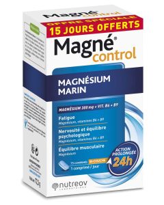 Nutreov Physcience Magné Control Format Eco 60 comprimés + 15 comprimés offerts