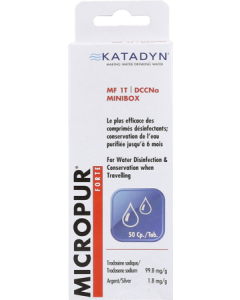 Katadyn Micropur Forte MF 1/50T DCCNa 50 comprimés