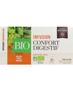 Dayang Infusion Confort Digestif Bio Infusettes 1g5 x20