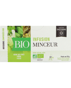 Dayang Infusion Minceur Bio Infusettes 1g5 x20