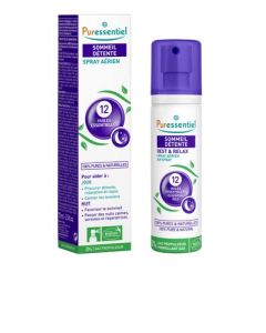 Puressentiel Spray Aérien Sommeil Détente aux 12 Huiles Essentielles 75 ml