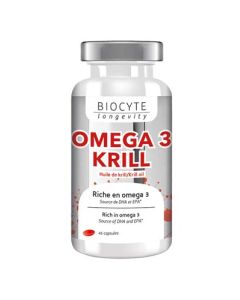 Biocyte Omega 3 Krill 500 Mg 45 capsules