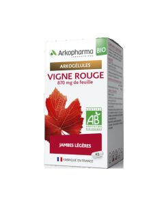 Arkopharma Arkogélules Bio Vigne Rouge 45 gélules