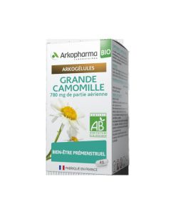 Arkopharma Arkogélules Bio Grande Camomille 45 gélules