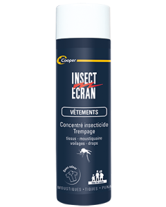 Insect Ecran Concentré Insecticide Trempage Tissus 200ml