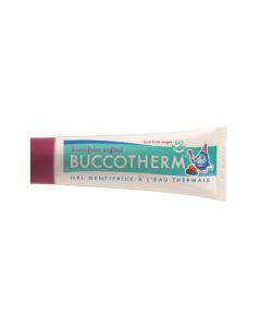 Buccotherm Gel Dentifrice Bio à l'Eau Thermale Sans Fluor Goût Fruits Rouges Dès 3 ans 50ml