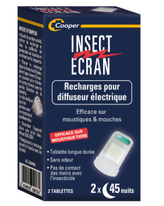 INSECT ECRAN RECHARGES POUR DIFFUSEUR ELECTRIQUE