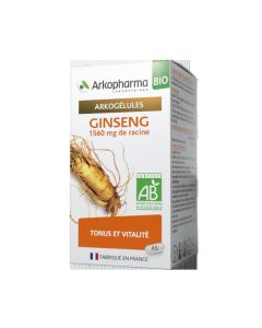 Arkopharma Arkogélules Bio Ginseng 45 gélules