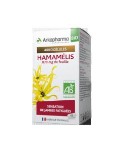 Arkopharma Arkogélules Bio Hamamélis 45 gélules