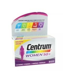 Centrum Women 50+ Multivitamines 30 comprimés