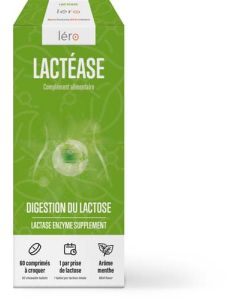 Léro Lactease Digestion du Lactose 60 Comprimés