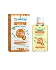 Puressentiel Huile de Massage Bio Effort Musculaire Arnica Gaulthérie 200 ml