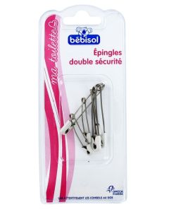 Bébisol Épingles Double Sécurité 6 Épingles