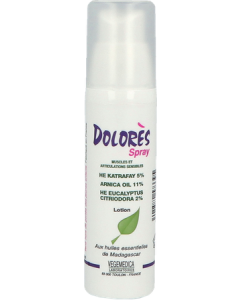 Dolores Spray Lotion Massage Huile Essentielle 50ml