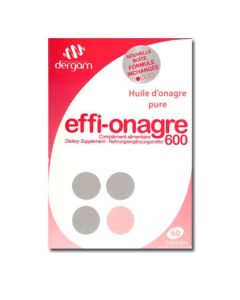 Dergam Effi-onagre 600 60 Capsules