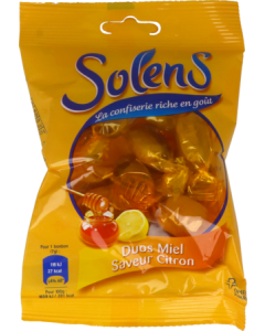 Solens Bonbons Duo Miel Citron 100g