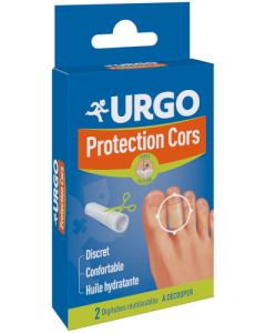 Urgo Protection Cors Digitubes en Silicone à Découper Protège et Hydrate 2 Digitubes