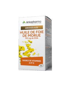 Arkopharma Arkogélules Huile de Foie de Morue 60 capsules