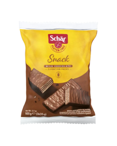 Schar Snack Gaufrette Choco Noisettes Sans Gluten 105g