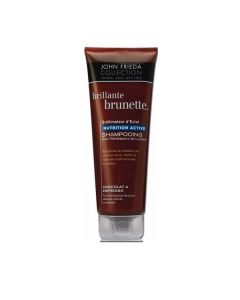John Frieda Brillante Brunette shampoing Nutrition Active Chocolat à Espresso 250ml