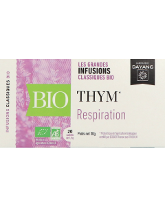 Dayang Infusion Thym Bio Infusettes 1g5 x20