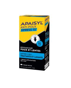 Apaisyl Xpress Lotion Traitante Et Lavante Poux Et Lentes 100ml