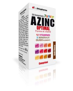 Arkopharma Azinc Optimal Junior Goût Chocolat 30 Comprimés