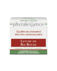 Phytalessence Levure de Riz Rouge 30 Comprimés