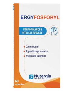 Nutergia Ergyfosforyl Performances Intellectuelles 60 capsules