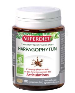 Superdiet Harpagophytum Bio - 80 Comprimés
