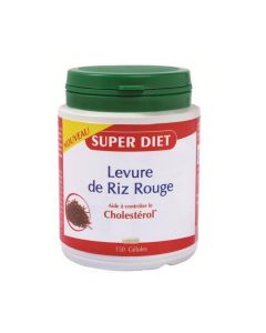 Superdiet Levure de Riz Rouge Bio - 150 Gélules