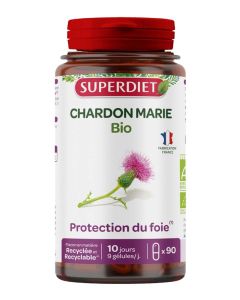 Superdiet Chardon Marie Bio -  90 Gélules