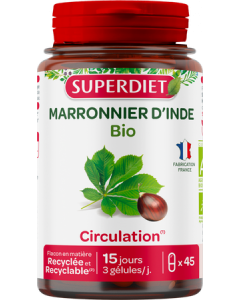 Superdiet Marronnier D'Inde Bio Gélules x45