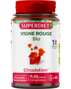 Superdiet Vigne Rouge Bio Gélules x45