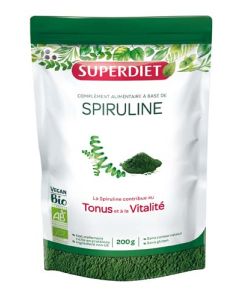 Superdiet Spiruline Bio - Poudre 200 G