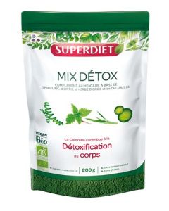 Superdiet Mix Détox Bio - Poudre 200 G