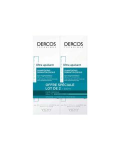 Vichy Lot*2 Dercos Technique Shampoing Ultra Apaisant Cheveux Gras