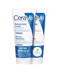 CeraVe Baume Hydratant Visage et Corps 2x177ml