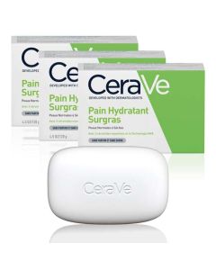 CeraVe Pain Nettoyant Hydratant 3X128g