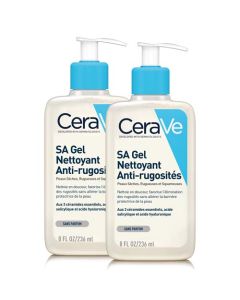 CeraVe SA Gel Nettoyant Anti-Rugosités Corps 2x236ml