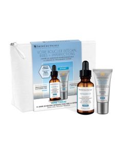 Skinceuticals Trousse Bouclier Intégral Rides + Imperfections Silymarin Cf 30 ml