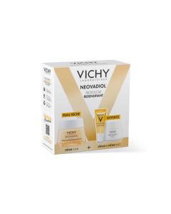 Vichy Coffret Neovadiol Pré Ménopause Protocole Relipidant Crème Jour 50 ml + Mini Sérum 5 ml Offert + Mini Crème Nuit 15 ml Offerte