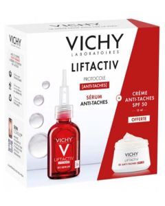 Vichy Coffret Protocole Anti-Tâches & Eclat SPF50 Sérum B3 30 ml + Crème Jour SPF 50 15 ml