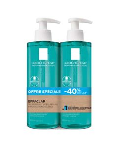 La Roche-Posay Effaclar Gel Moussant Micropeeling 2x400ml
