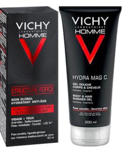 Vichy Homme Soin Global Anti-Age + Gel Douche 100ml