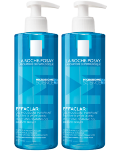 La Roche-Posay Effaclar Gel Moussant 2x400ml